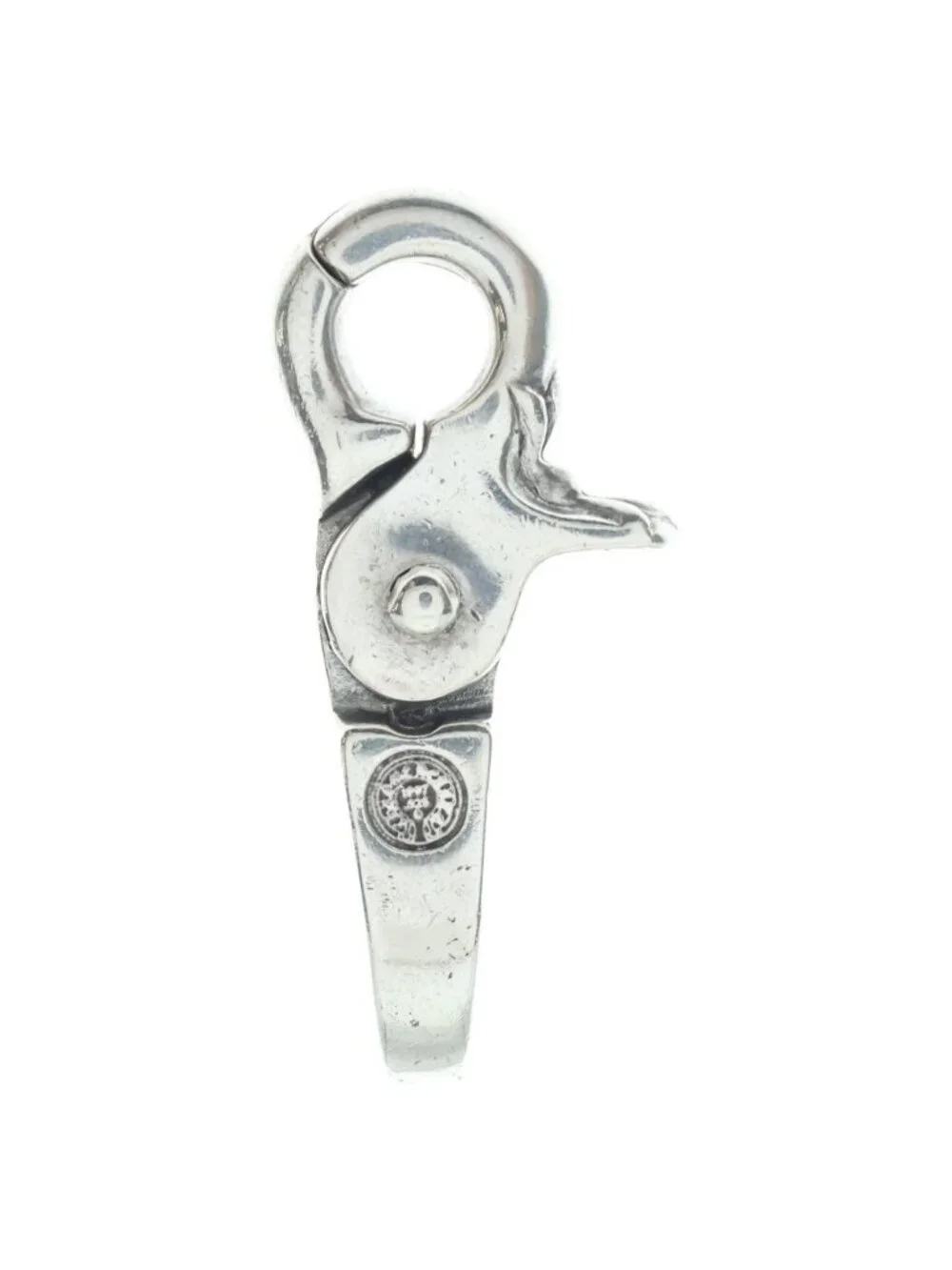 Chrome Hearts Quick Clip Cross Ball Silver Necklace